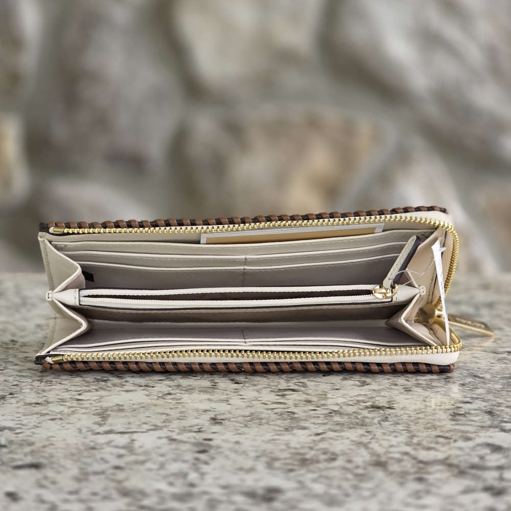 Michael Kors Jet Set Large Whipstitch Wallet - Picture 3 of 6